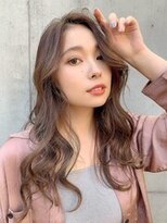 フラミューム 藤沢(flammeum)&nbsp;ロングレイヤー×ミルキーベージュ【フラミューム藤沢】