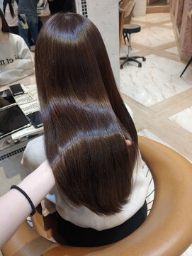 ロンドローズ 名古屋(Lond damaskRose) 学割 ブリーチなしダブルカラー ブリーチ 髪質改善 ボブ 566