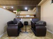 癒しのシャンプースペースで寛ぎのひと時を♪