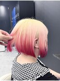 デザインカラー:ピンクグラデーション