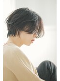 小顔似合わせカット愛されクールショート20代/30代40代50代/難波