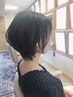 BITOBAの定番コース☆カット＋リタッチ＋炭酸ヘッドスパ