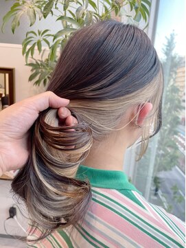 グーフィートーキョー 銀座(Goofy Tokyo) Goofy銀座/韓国インナーカラー/成人式/卒業式/ベージュ/