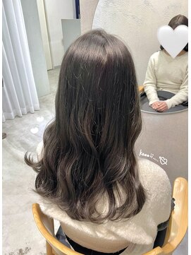 ヌーヴェル(nouvelle) グレージュ×儚げカラー