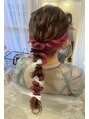 ヘアメイクアンドセットサロン リッコ(Hair make&set salon Ricco) 結婚式やお呼ばれにも定番な編みおろし!