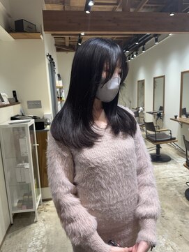 リフル 八王子(RIFULL) ハイライト　バレイヤージュ　ショート　レイヤー　髪質改善