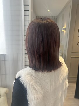 シェノン(Chainon) カラーヘアエステ×チェリーブラウン