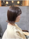 切りっぱなしボブスタイル【坂根】