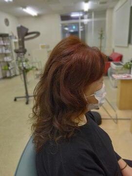 美容室R ロングレイヤー