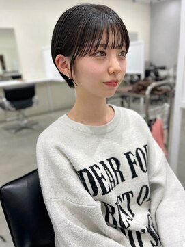 キートス 高知店(kiitos) ○耳かけタイトなコンパクトショート/マッシュショート20代30代