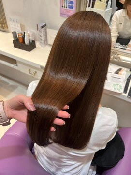 ハピネス 河原町店(Happiness) 京都美容室 髪質改善 レイヤーカット ブリーチなし 透明感カラー