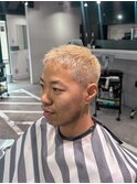 スパイキー/クロップ/ブリーチデザイン/ブリーチカラー
