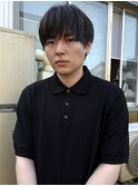 メンズマッシュ/刈り上げなし/黒髪