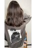 カット＋ダメージケアカラー＋2stepトリートメント　￥9900　瑠伊担当
