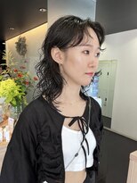 スタイル 茅ケ崎(STYLE)&nbsp;【ハクラ】ウルフパーマ レイヤーパーマ 顔まわりカット