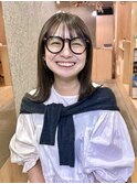 切りっぱなしボブ
