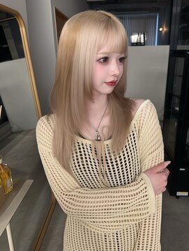 キオクエコ(KIOX eko) ケアブリーチ/リタッチ/レイヤーカット/ハイトーン/髪質改善