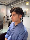 短髪ショート/メンズショート/アップバング/四条河原町