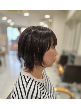 美容室ぱふ 土浦店 ショートウルフ