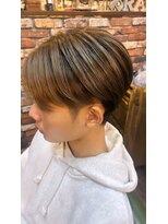 プラメーラ(PRAMEERA)&nbsp;メンズバレイヤージュ/メンズヘア/シャドールーツ/ブリーチヘア