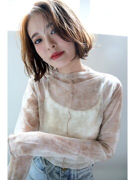 ホワイトストーン WHITE STONE ふんわり抜け感ボブ