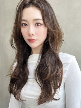 オーウェル 銀座(Owelle) 【Owelle 銀座】レイヤー ミルクティーベージュ デジタルパーマ