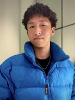 ラパンセヴェールメンズ 栄(LA PENSEE VERT MEN'S)&nbsp;ピンパーマ