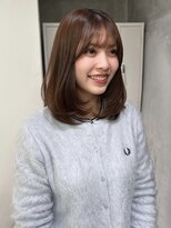 ナナローネス 渋谷(nana loness)&nbsp;レイヤーカット/顔周りレイヤー/酸性ストレート/レイヤー