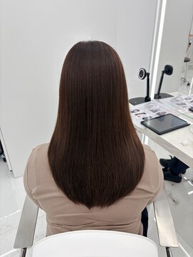 コア プラス 立川(COA PLUS) 韓国風レイヤーカット髪質改善ダブルカラーハッシュカット