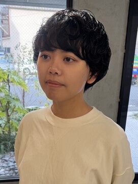 スミス 上野(smith) マッシュショート パーマ