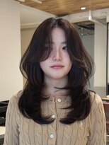 エイン(EYN)&nbsp;☆ レイヤーカット ブラウンカラー 表参道 外苑前 南青山