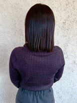 プリモ ココ 鍋島店(Primo coco.)&nbsp;髪質改善ストレート 縮毛矯正 透明感カラー ダークブラウン 美髪