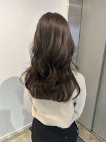アヴァンスアンス 広島袋町店(AVANCE.ens) olive beige / layer cut