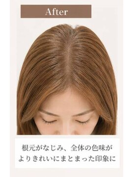 ネモカ 根元リタッチカラー【住之江北加賀屋美容室】リタッチ専門店