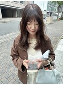 【NEELU_RIE】顔まわりレイヤー　cocoabrown