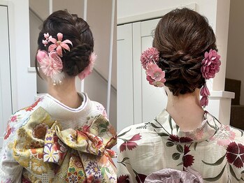 サクシードの写真/【お客様に大好評】着付け、セットはプロにおまかせ☆専門店だからこその完成度で記憶に残る1日を演出―。