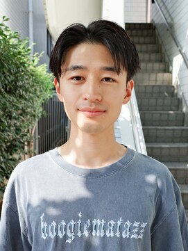 メイクス メンズ 表参道 原宿(MAKE'S men's) メンズヘア/リバースセンターパート/ニュアンスパーマ/表参道