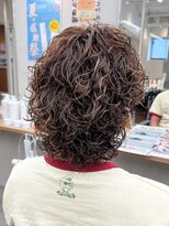 ルースト 南堀江店(ROOST) 刈り上げセンターパート/波巻きツイストスパイラル/南堀江