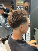スウェル 成田店(Swell)&nbsp;フェードカット×スパイキー坊主 [#成田 #MEN'S #メンズ]