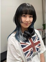 クリアーオブヘアー 栄南店(CLEAR of hair)&nbsp;デザインカラー×ウルフ/RIHO