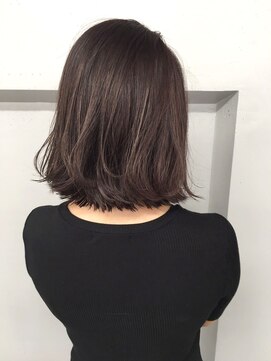 ブラン 天王寺(Blanc) 【Blanc】ラベンダーアッシュ＿外ハネボブ