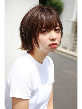 アンアミ オモテサンドウ(Un ami omotesando) 【Un ami】《増永剛大》おすすめ、外ハネショートボブ