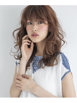 シャンプー 本店(SHAMPOO) ちょっぴりセクシーな細束ウェーブ