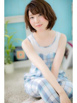 ヘアアンドビューティー ミック(Hair & Beauty miq) 無造作カワイイ★透明感ラブショート