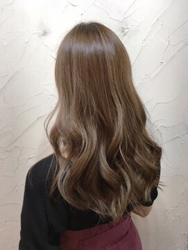 レイール 下北沢(Reir) 【reir下北沢】*フェザーロングハイライトシナモンベージュ