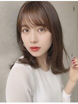 シア 表参道(SHEA.)&nbsp;切りっぱなし&オリーブベージュ【表参道】