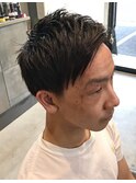 アップバング×2ブロック