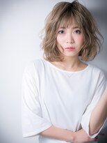 カバーヘア ブリス 北浦和(COVER HAIR bliss)&nbsp;個性的★外国人風無造作カール小顔セミディw北浦和10代20代30代