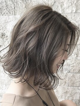 ウノプリール 茶屋町店(unopulir) 【unopulir永尾】大人可愛いフェミニン切りっぱなしボブ☆