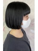 あごラインショートボブ